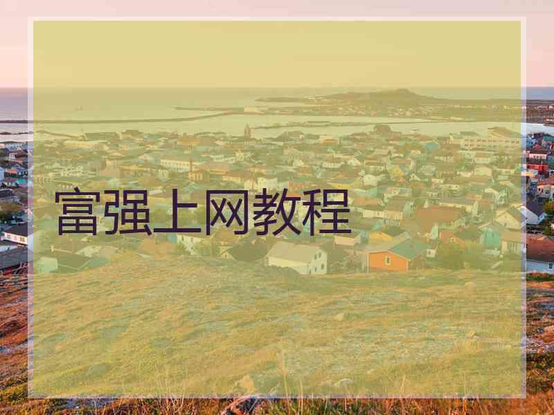 富强上网教程