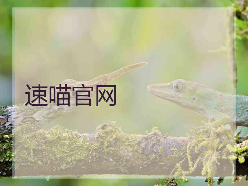 速喵官网